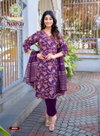 Nikhar Vol 4 By Passion Tree Rayon Kurti With Bottom Dupatta Wholesalers In India